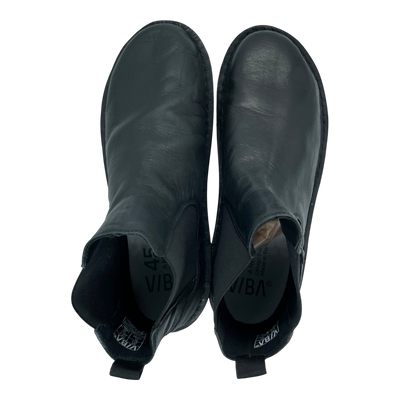 VIBAe Helsinki leather boots, preto black | 45