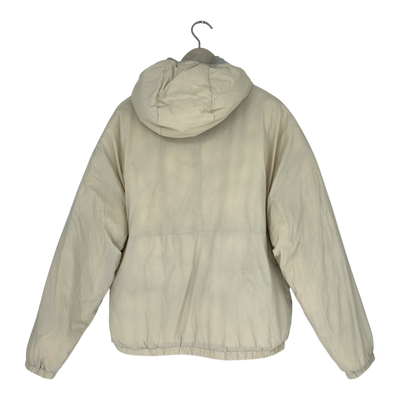Embassy of Bricks and Logs tatlow puffer jacket, off-white | unisex L