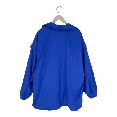 Embassy of Bricks and Logs lucca coach jacket, blue | unisex S