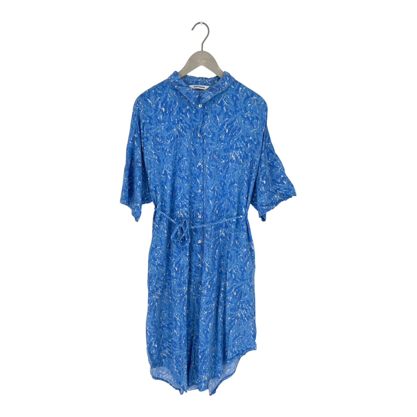 Soft Rebels briella shirt dress, blue | woman XXL