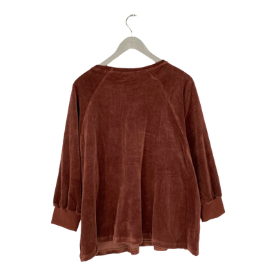Aarre paris sweater, chocolate | woman XXL