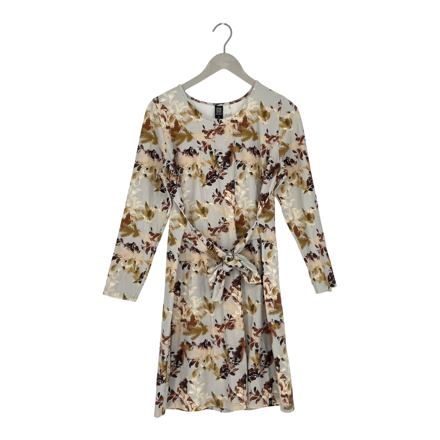 Kaiko belted dress, leaf | woman M