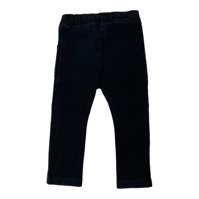 Metsola sweat leggings, black | 98cm
