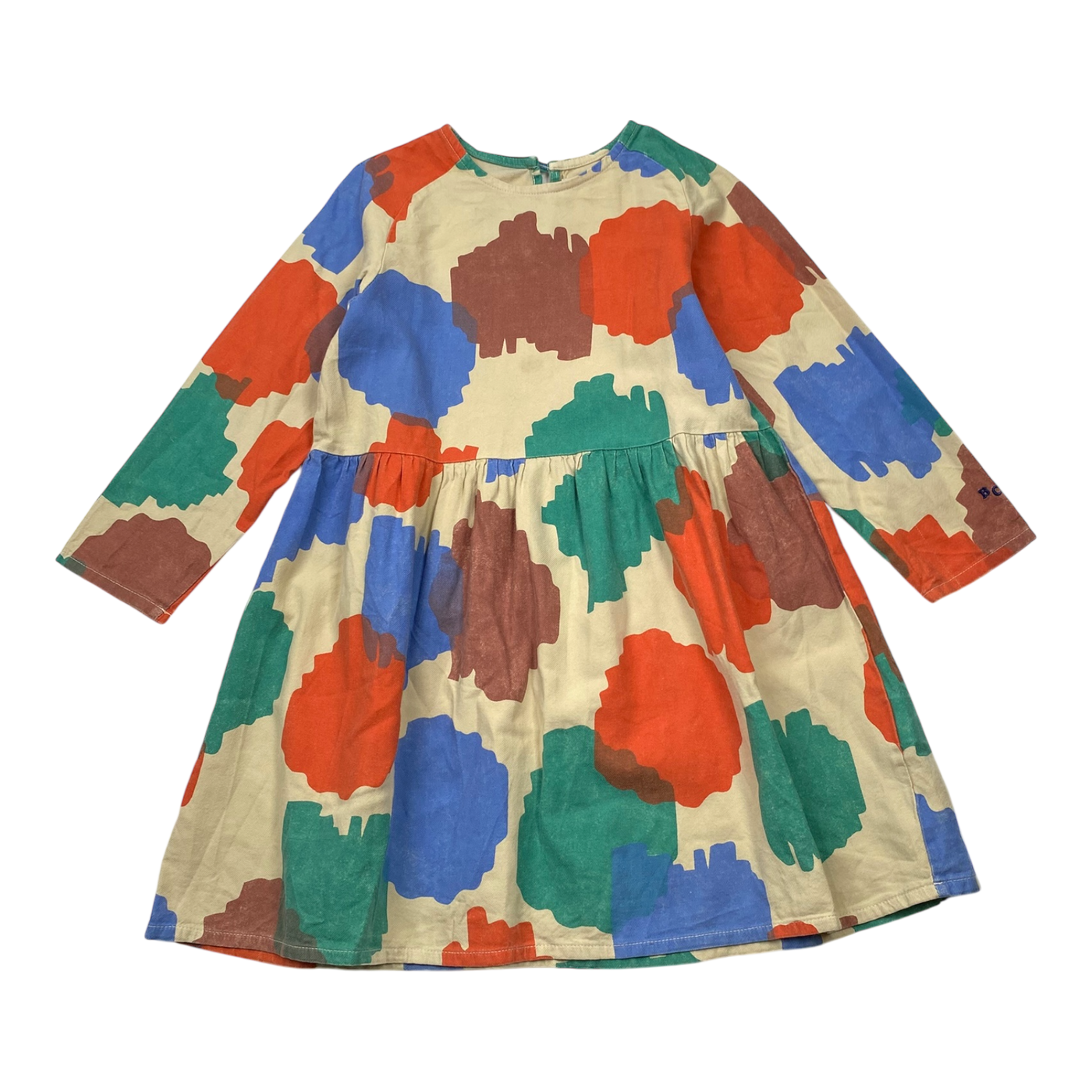 Bobo Choses woven dress, beige | 110cm