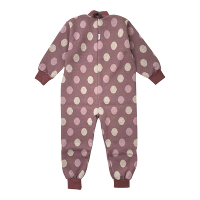Kivat wool overall, polka dot | 100cm