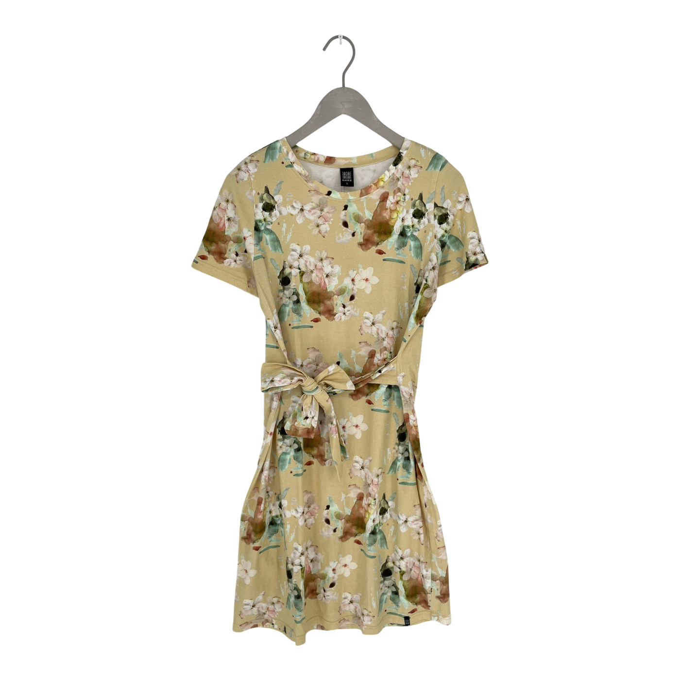 Kaiko t-shirt belted dress, blossom | woman S