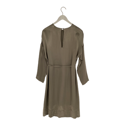 Studio Heijne day silk dress, grey | woman S