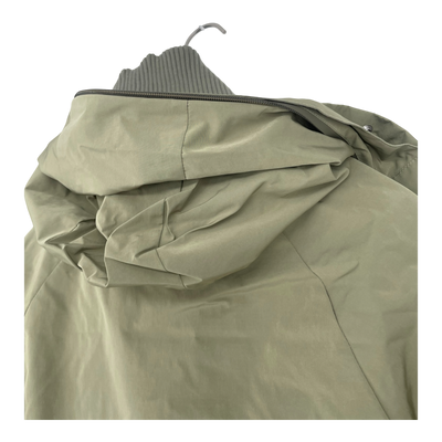 Embassy of Bricks and Logs Selma modular parka, pale olive | woman S