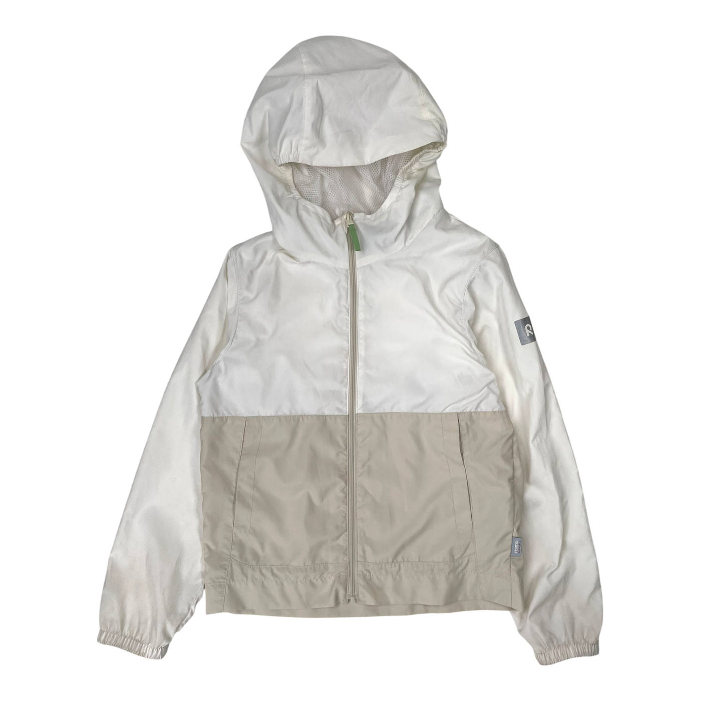 Reima arvo windbreaker jacket, white/vanilla | 128cm