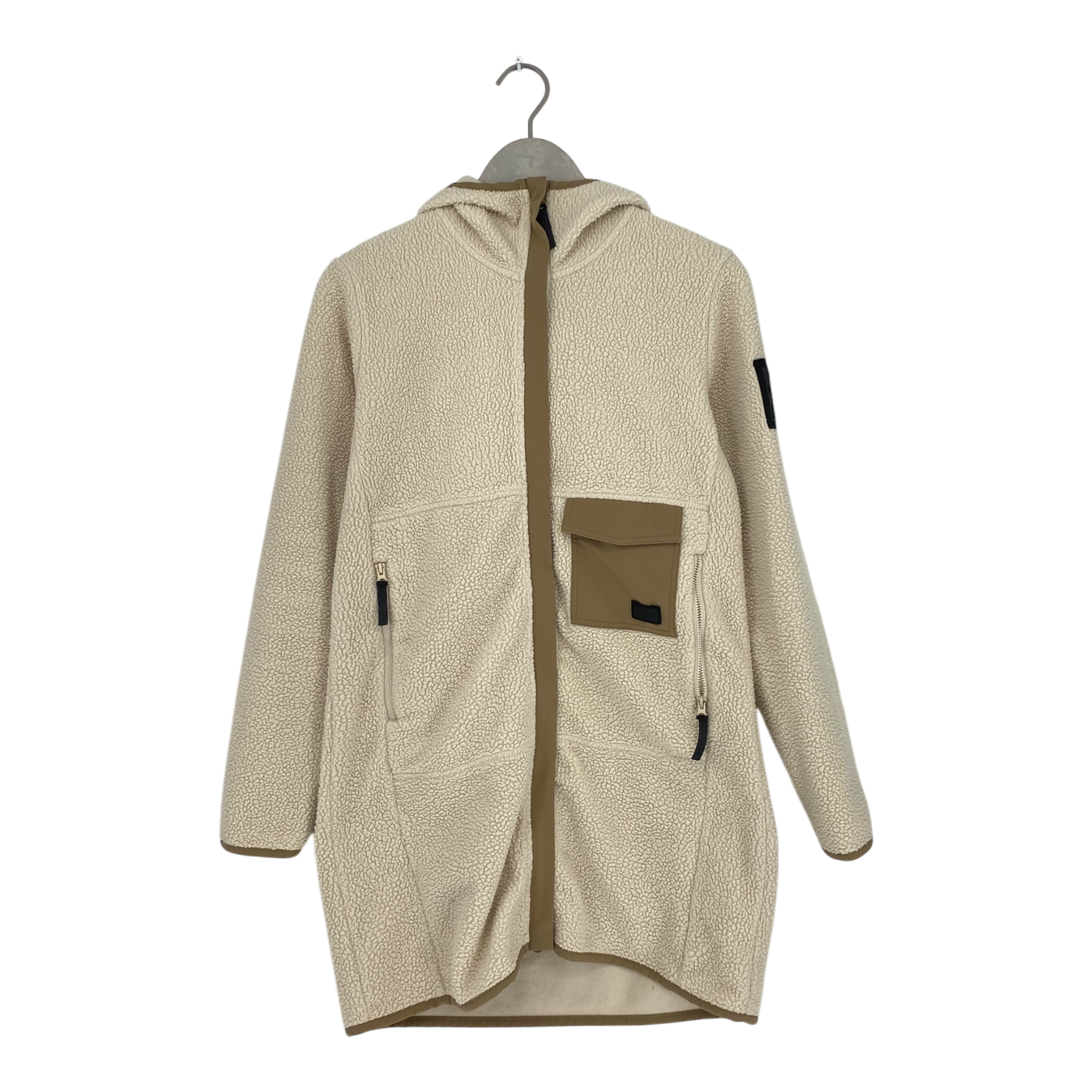 Halti klaidu fleece coat, beige | woman 36