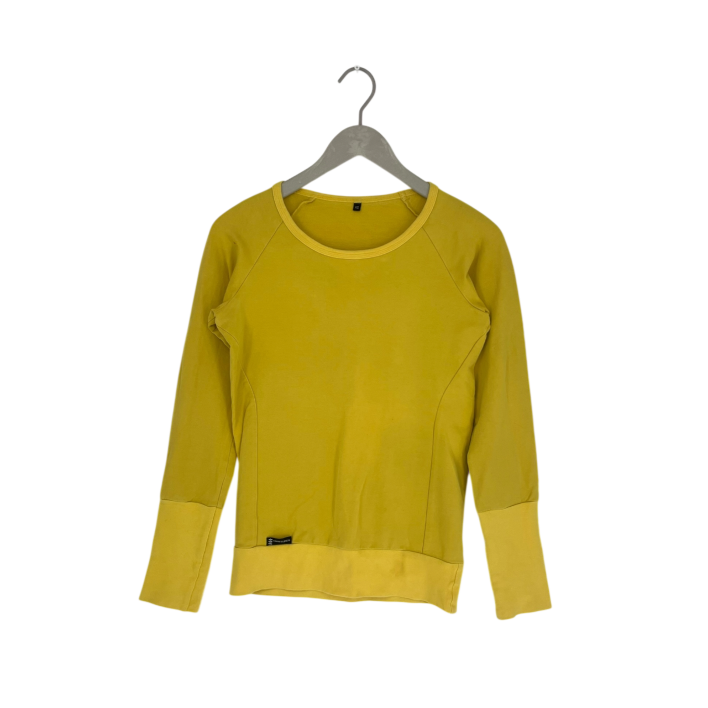 Ommellinen basic sweatshirt, yellow | woman XS