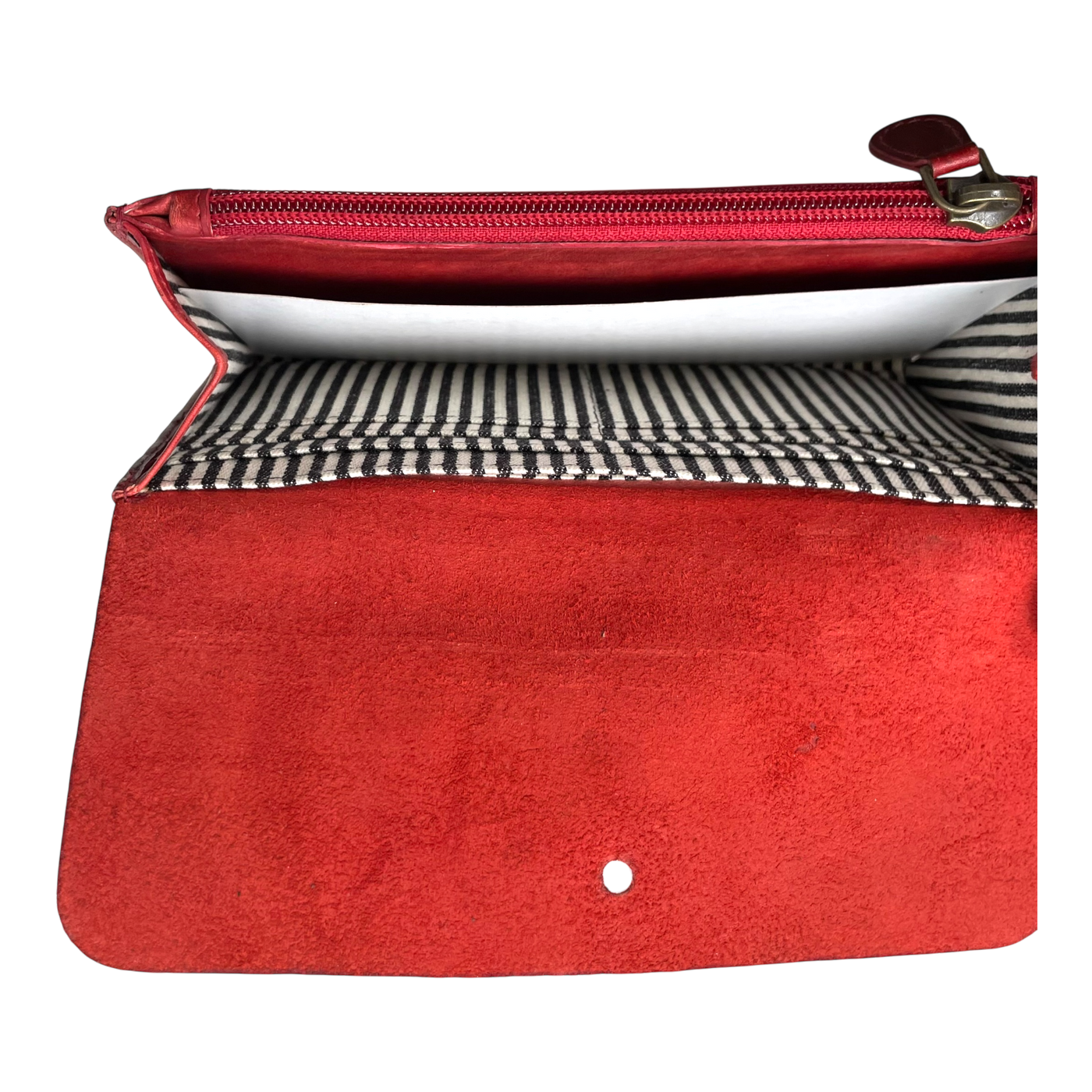 Holzrichter leather wallet, red