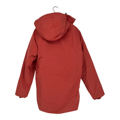 Embassy of Bricks and Logs fairview parka jacket, red | unisex L