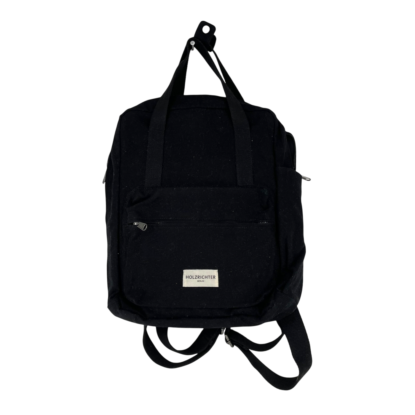 Holzrichter canvas backpack, black