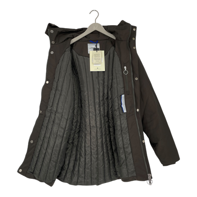 Embassy of Bricks and Logs fairview parka jacket, black olive | unisex L