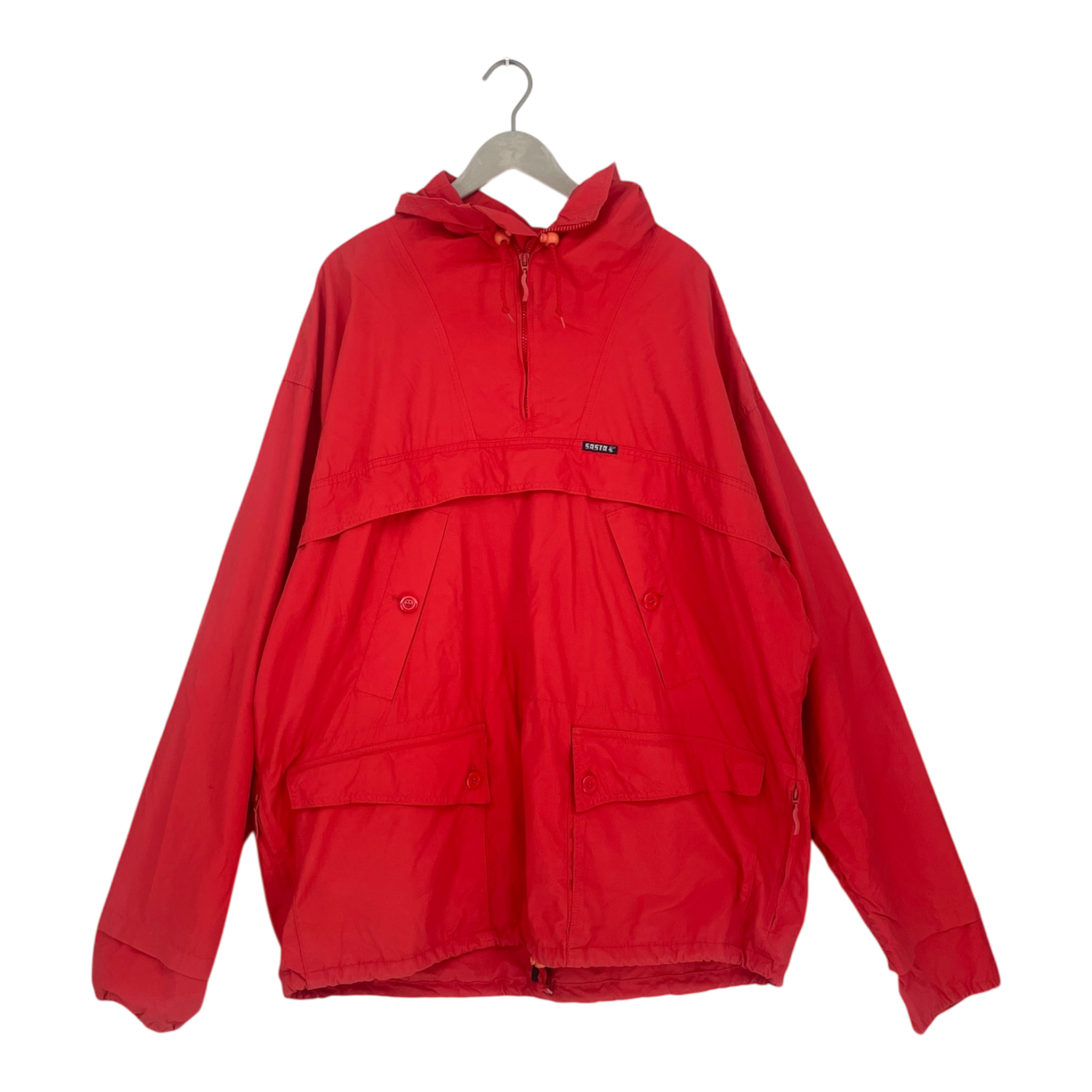 Sasta anorak jacket, red | man 56