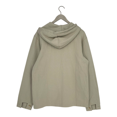 Makia jacket hoodie, almond | unisex M