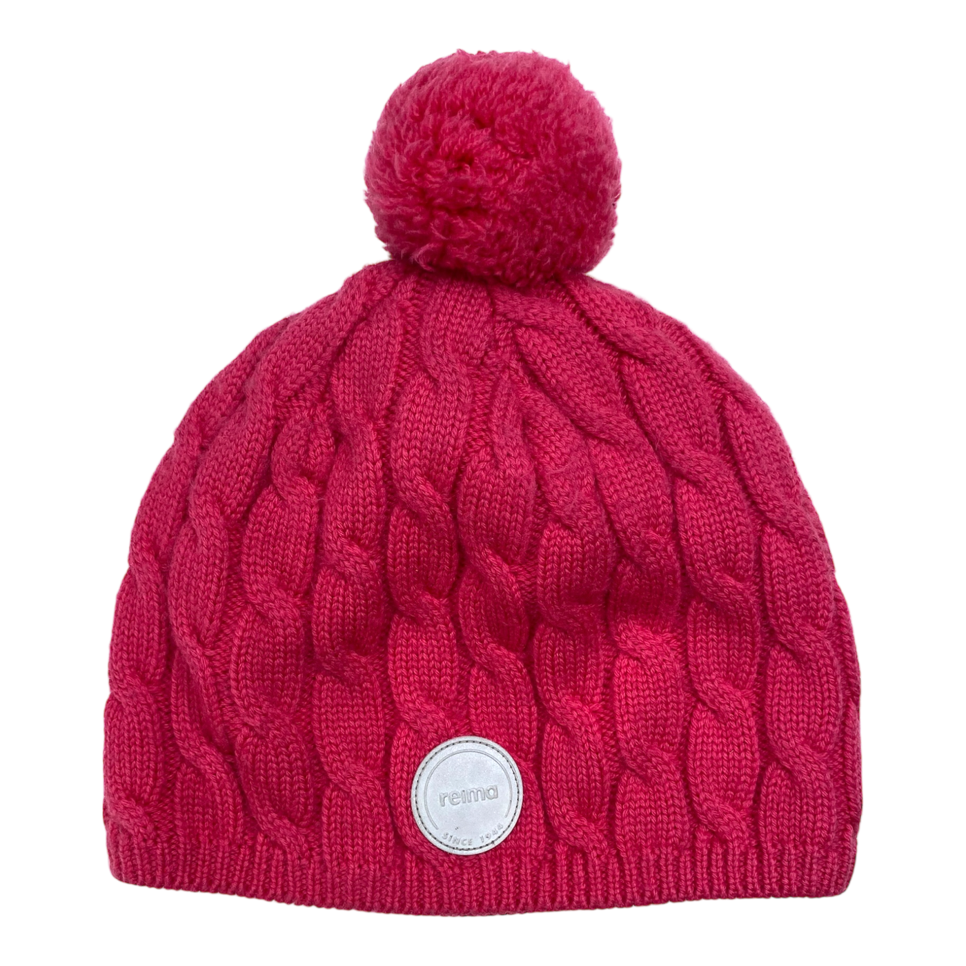 Reima nyksund wool beanie, pink | 5-7y