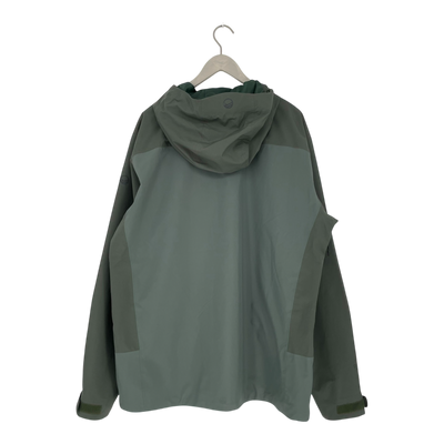 Halti vega shell jacket, moss green | man 3XL