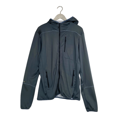 Halti hooded layer jacket, jet | man L