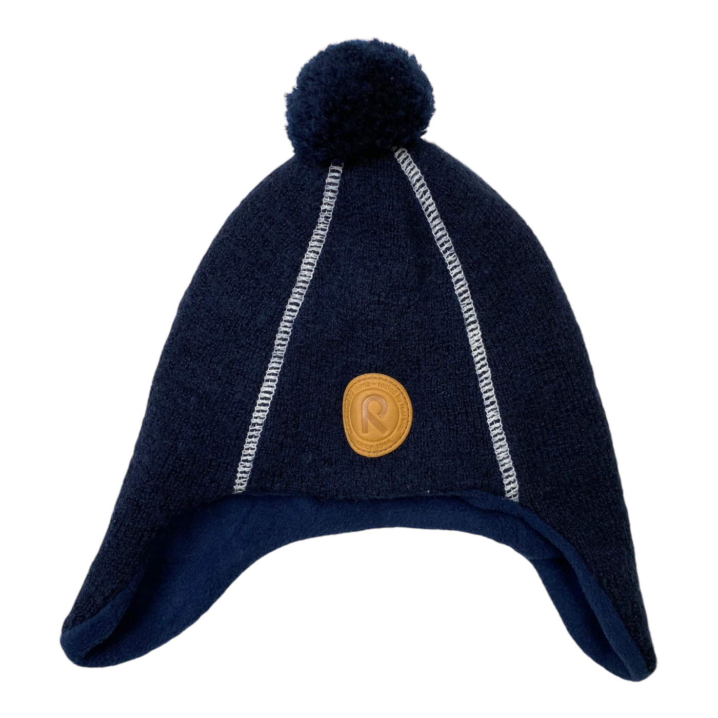 Reima wool beanie and balaclava, navy blue | 50cm