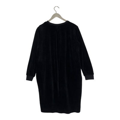 Aarre velour dress, black | woman XS