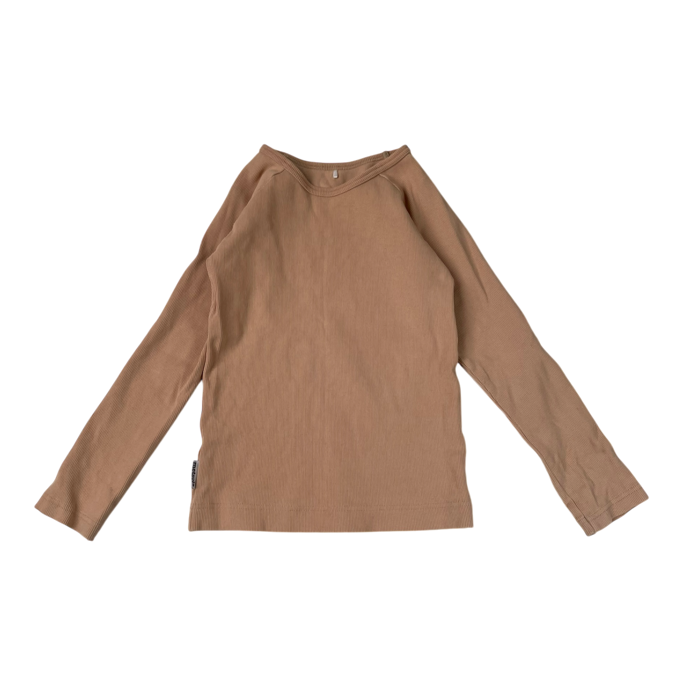 Metsola rib shirt, wheat | 122cm