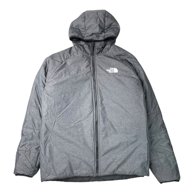 The North Face winter jacket, black / grey | kids XL