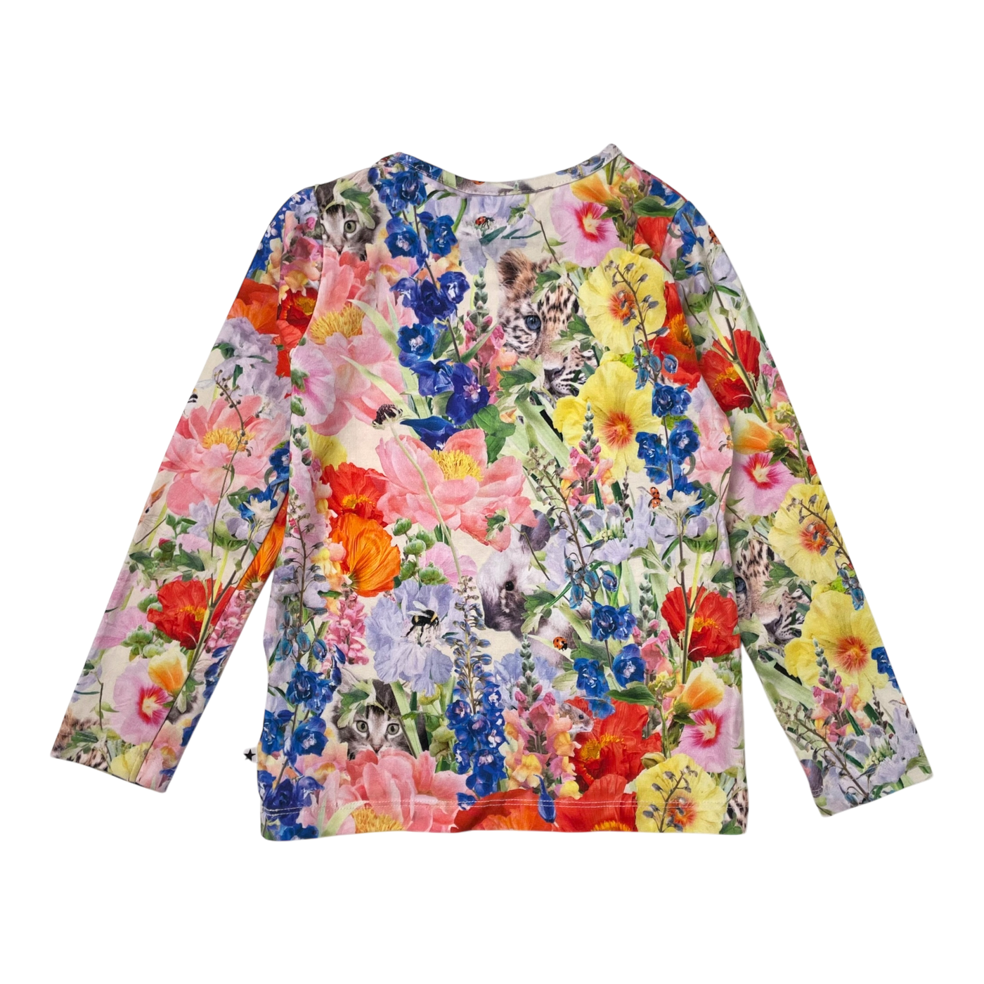 Molo rose shirt, floral | 104cm