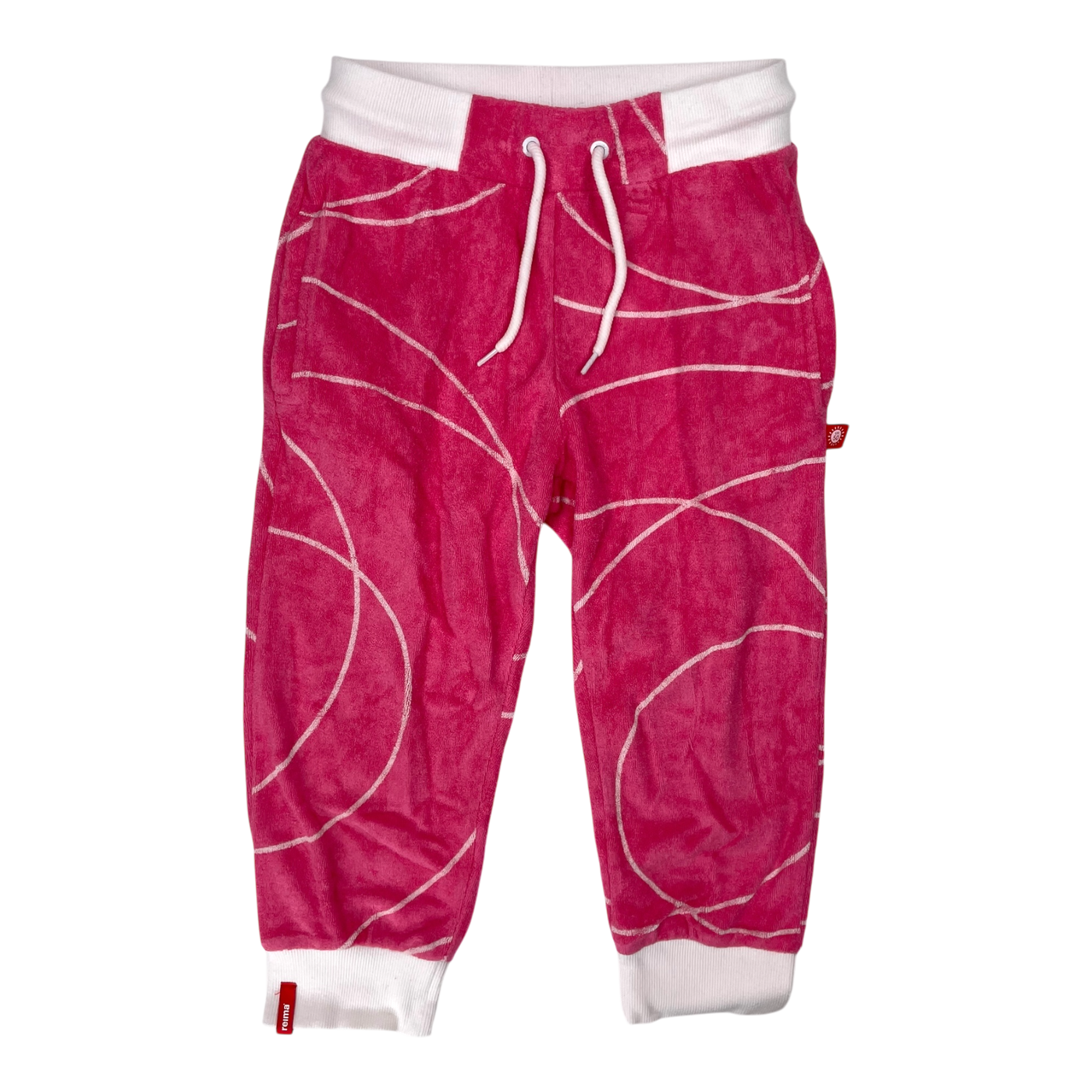 Reima UV terry pants, pink | 128cm