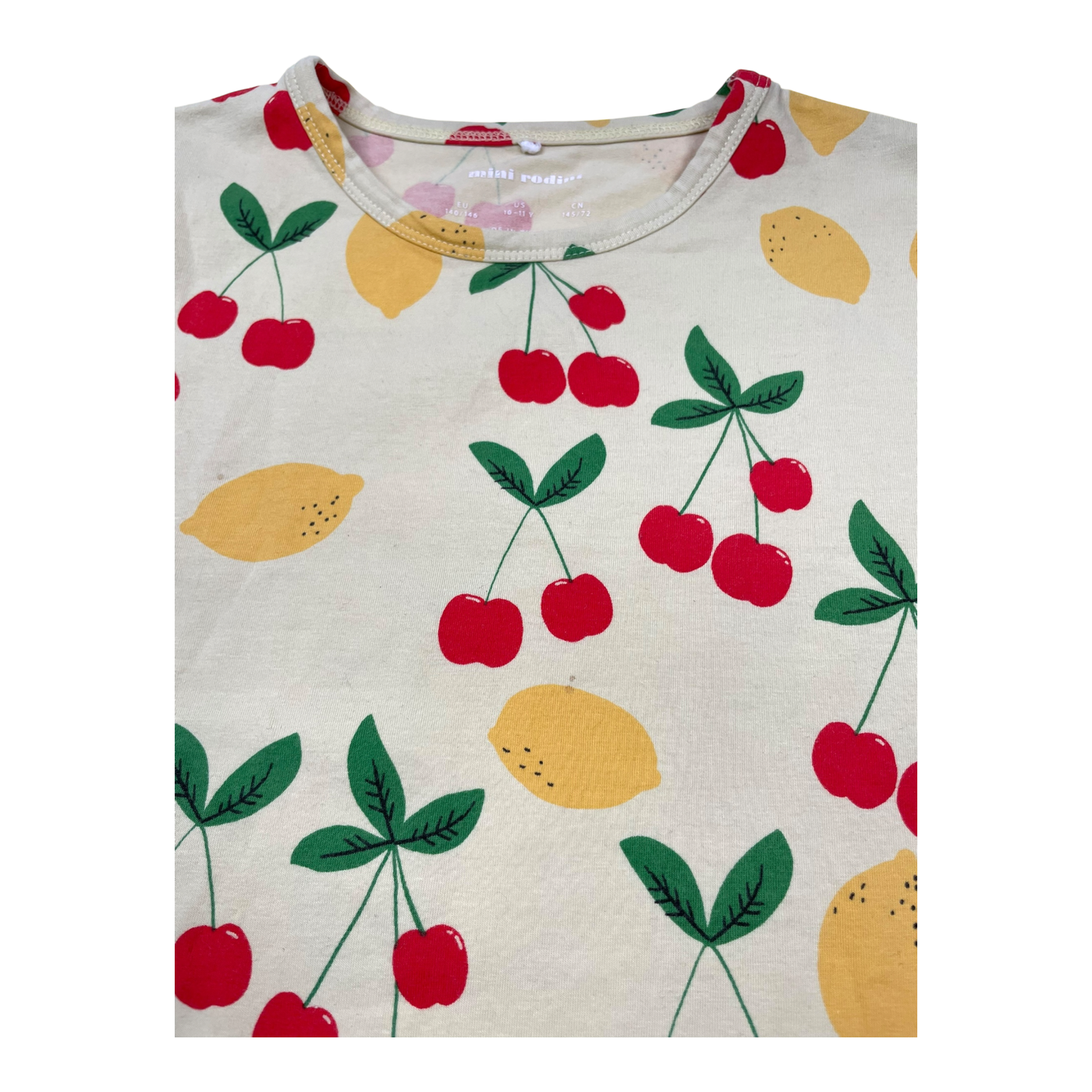 Mini Rodini t-shirt, cherries | 140/146cm