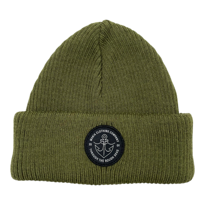 Makia wool beanie, olive green | kids onesize