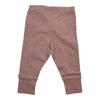 Papu patch leggings, pink melange | 62/68cm