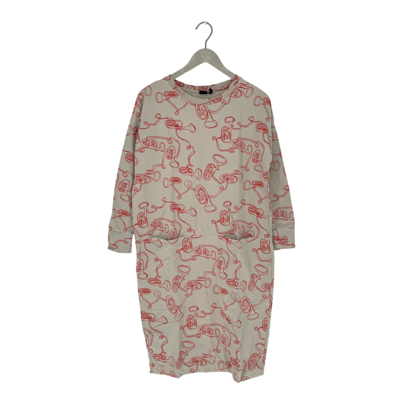 Papu giant split dress, trumpets | woman XS