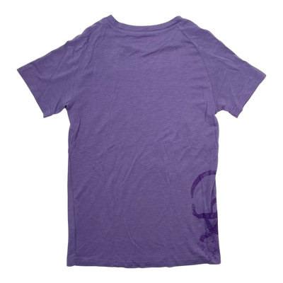 Isbjörn merino blend t-shirt, lavender | 146/152cm