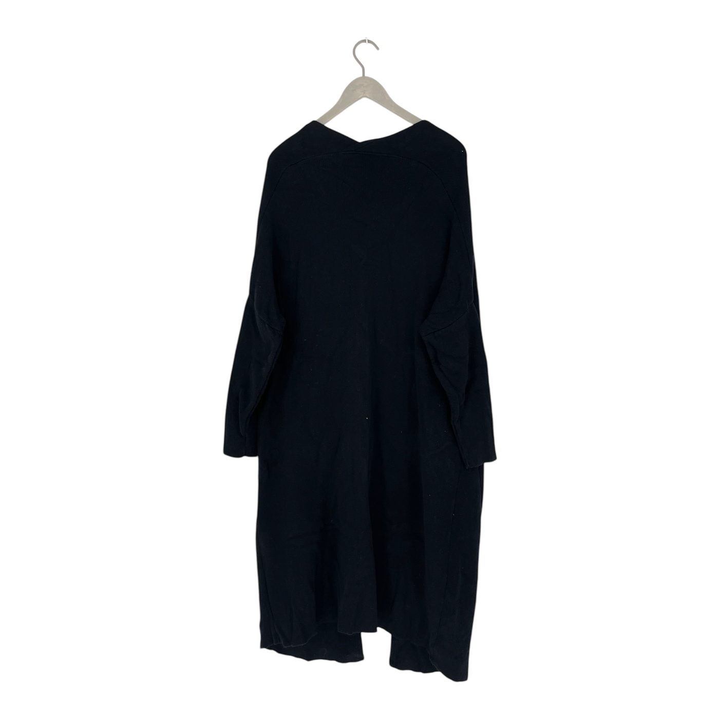 Papu giant hoodie sweater, black | woman XS/S