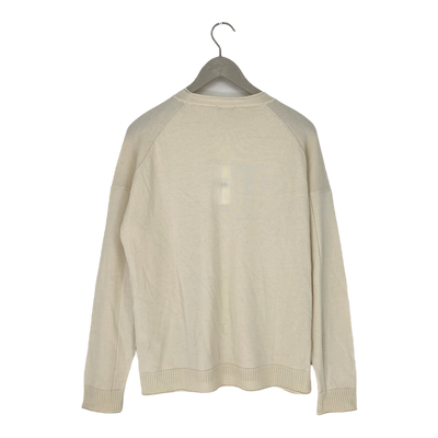 By Malene Birger aliza knitted sweater, ivory | woman S