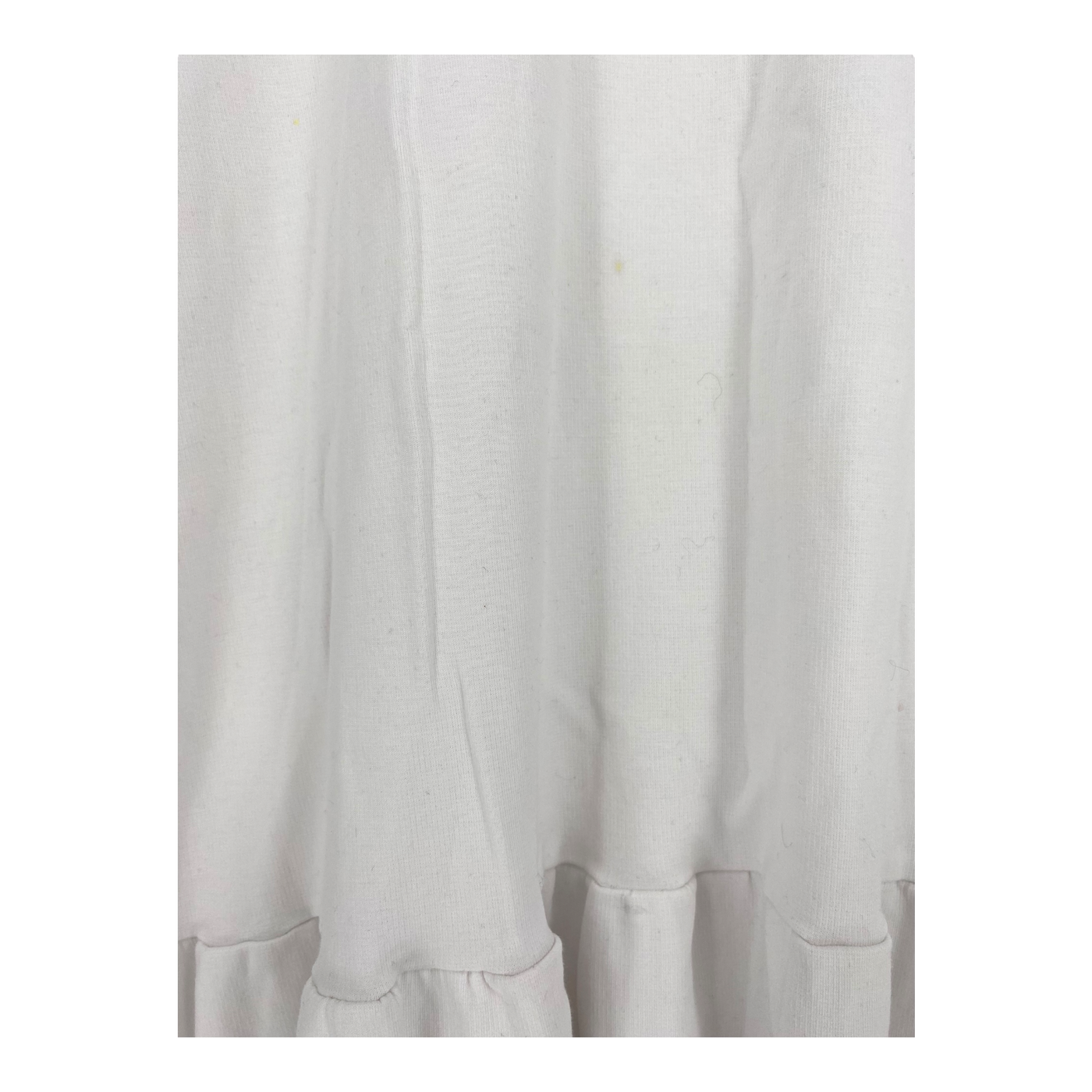 Kaiko ruffle t-shirt dress, white | woman M