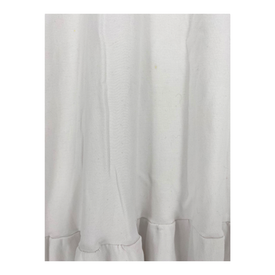 Kaiko ruffle t-shirt dress, white | woman M