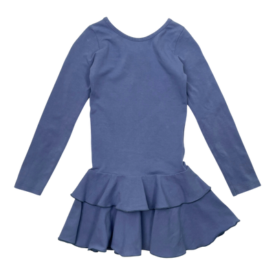 Gugguu frilla dress, blue | 98cm