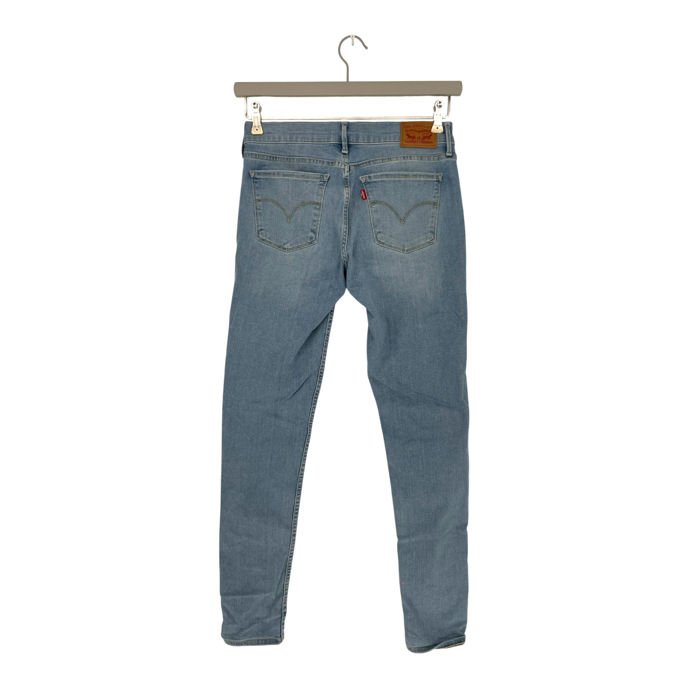 Levi's 710 super skinny jeans, washed denim | woman W28