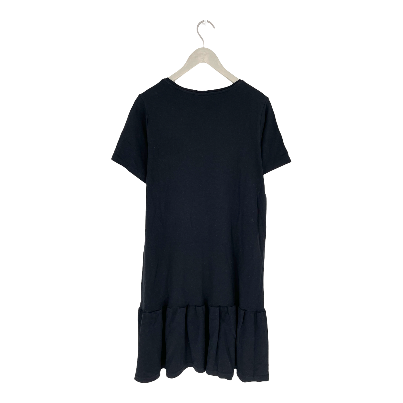 Kaiko ruffle t-shirt dress, black | woman L