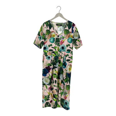 Uhana silk dress, flowers | woman M