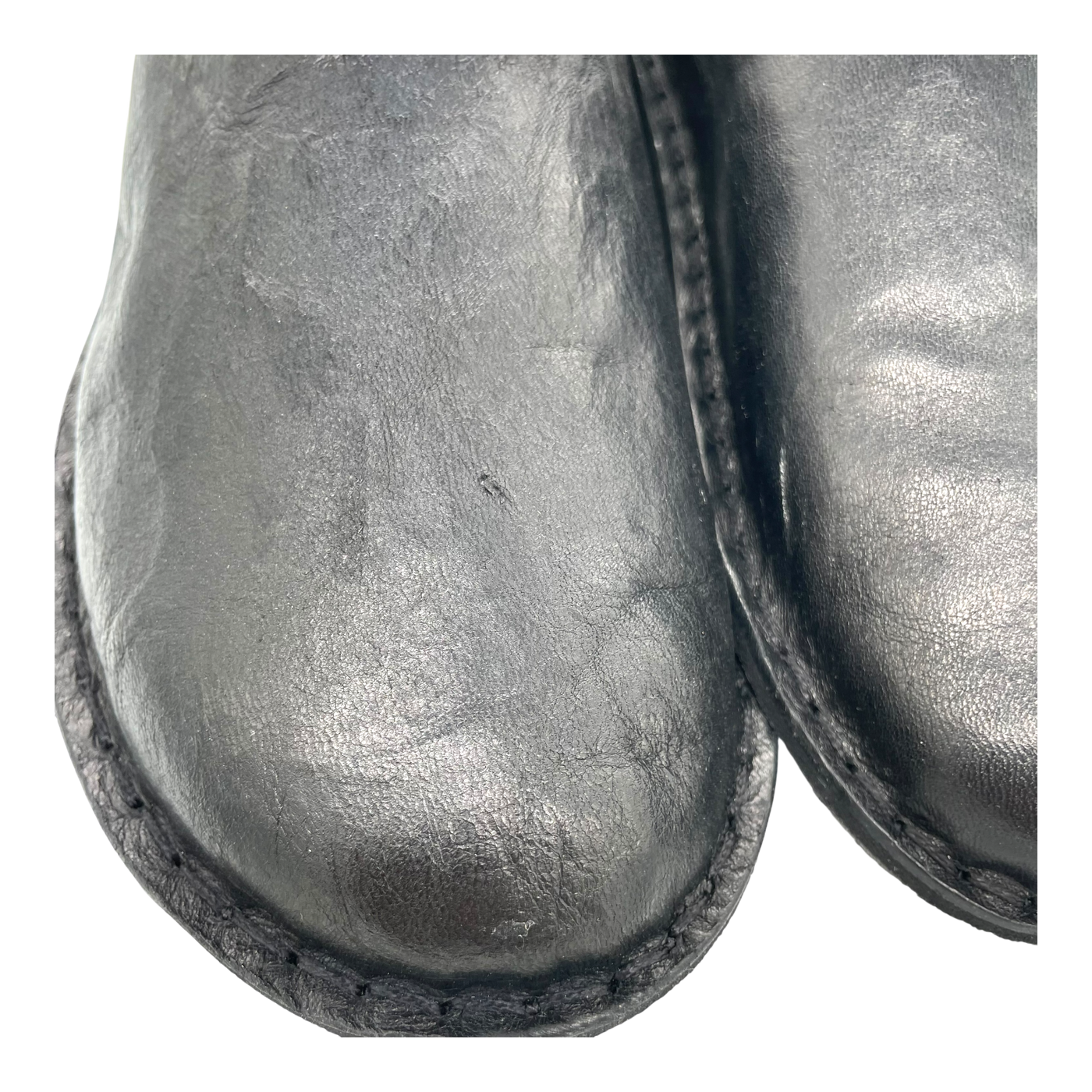 VIBAe Roma leather slippers, preto black | 39