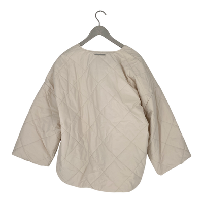 Embassy of Bricks and Logs monza puffer jacket, beige | woman S