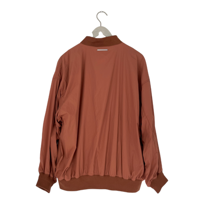 Embassy of Bricks and Logs jindo bomber jacket, red earth | unisex L