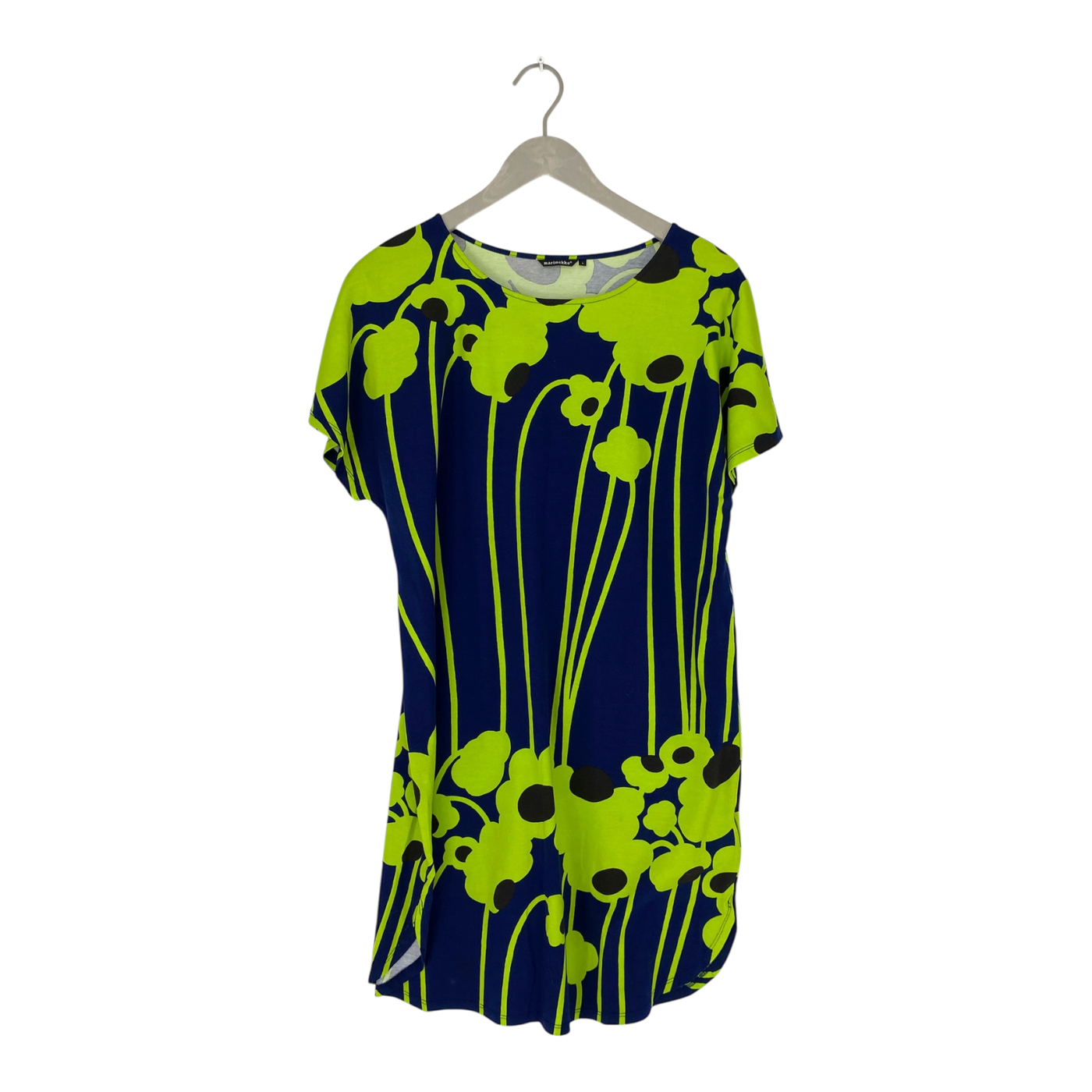 Marimekko niili tricot dress, flowers | woman L