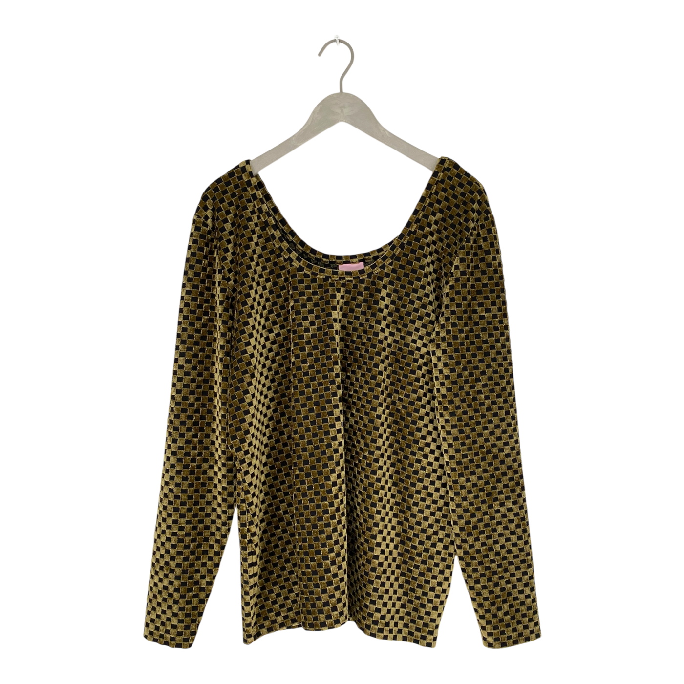 Aarre velour sweater, gold | woman 3XL