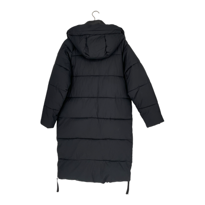 Halti long winter jacket, black | woman 40