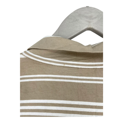 Marimekko tricot button shirt, stripes | woman XL